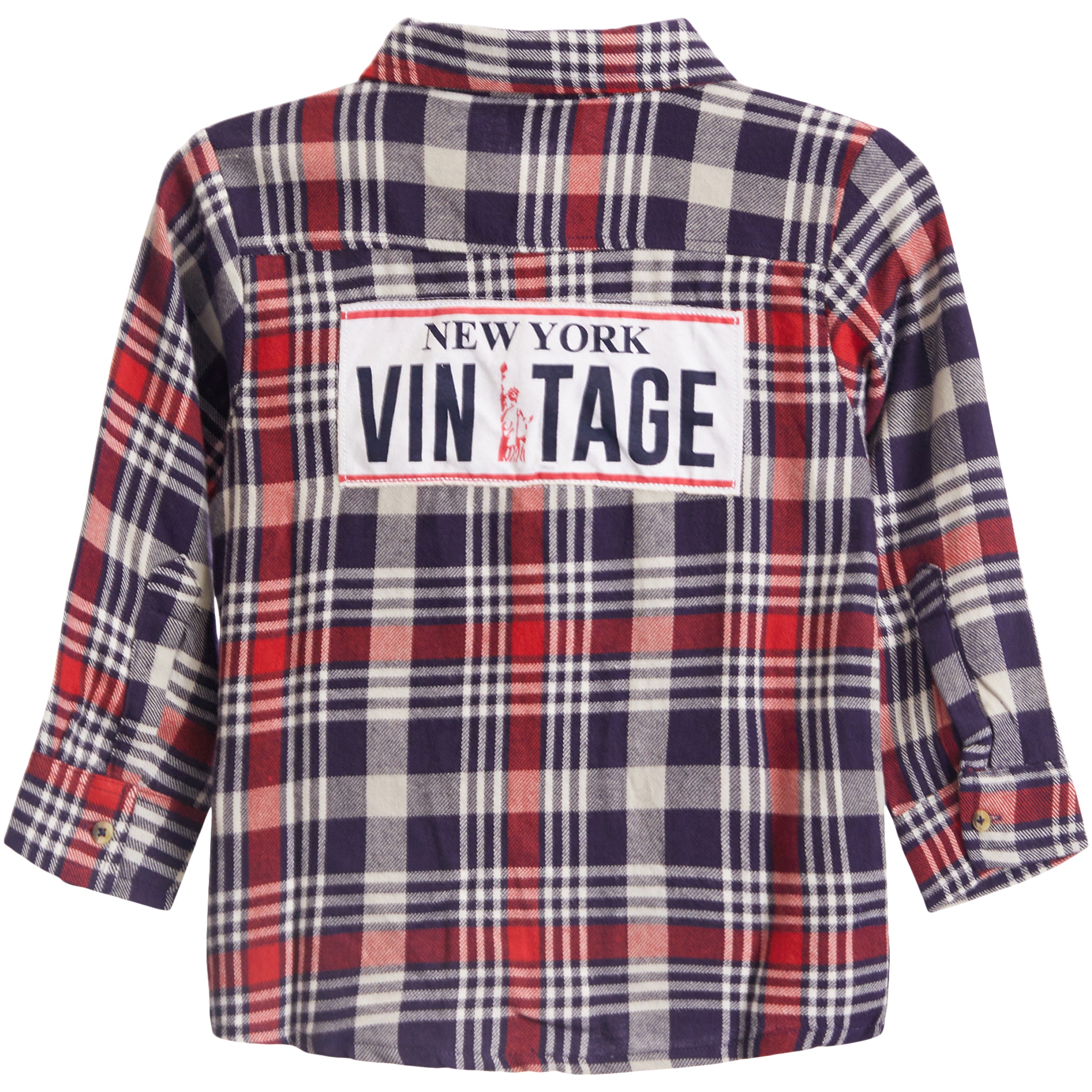 NY Vintage Flannel Shirt - Denny's