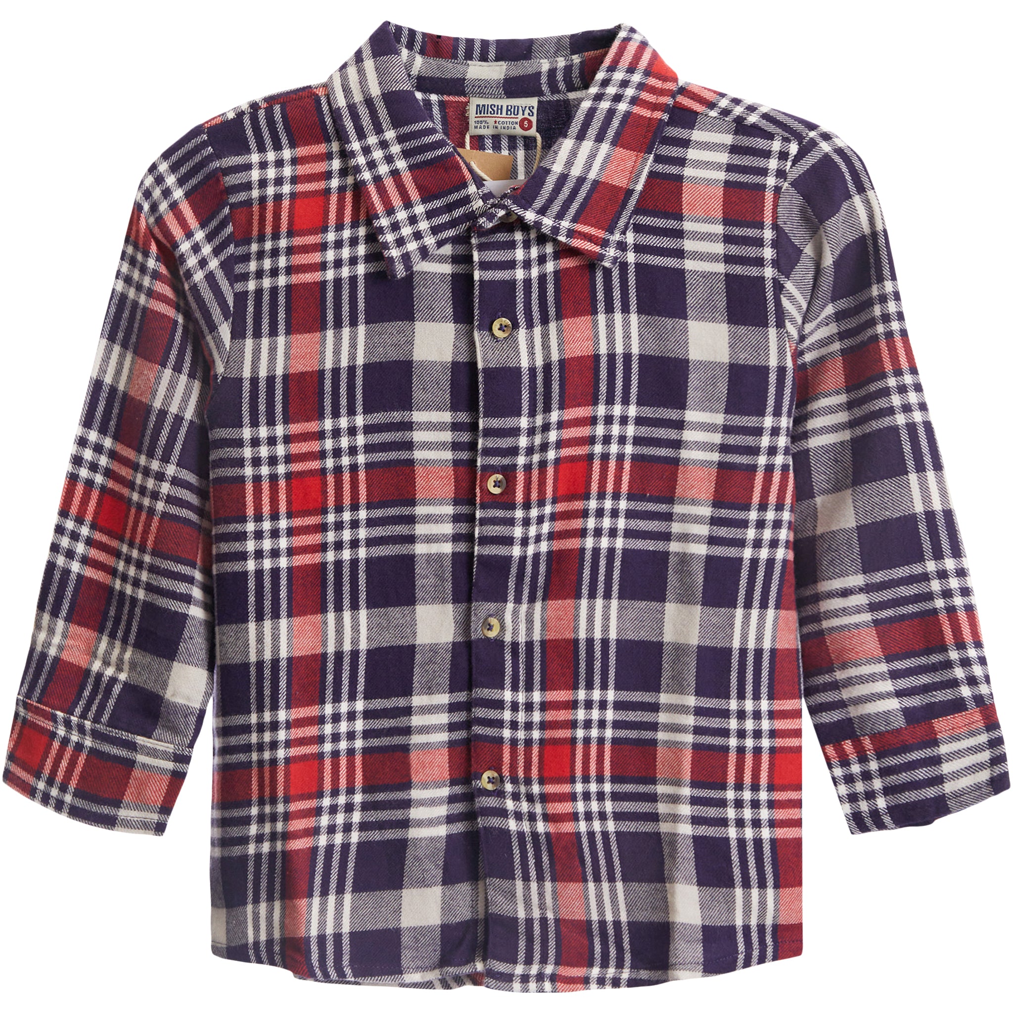 NY Vintage Flannel Shirt - Denny's