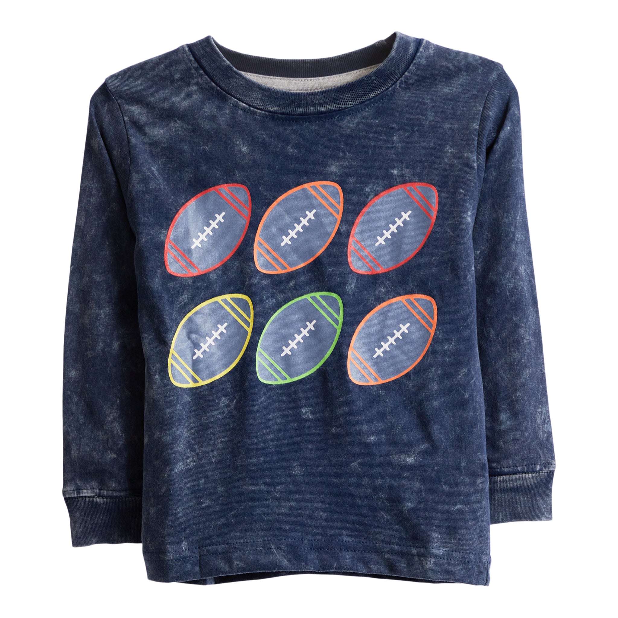 Multi Footballs Enzyme Tee - Denny's