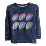 Multi Footballs Enzyme Tee - Denny's