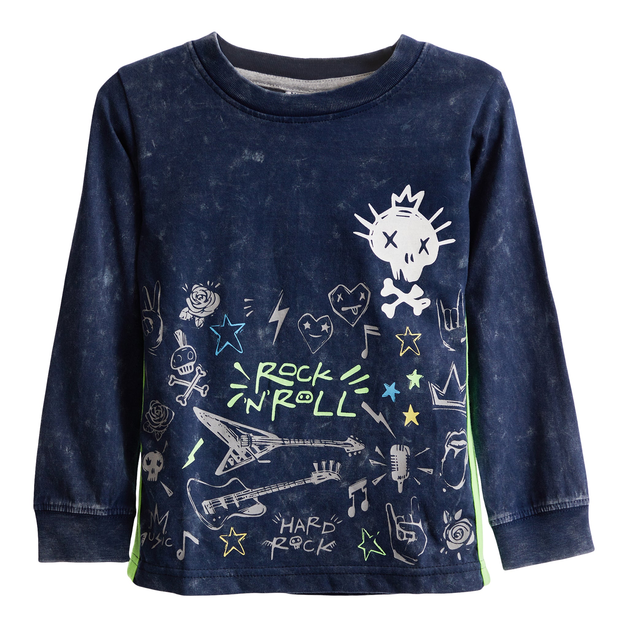 Rock n Roll Doodles Enzyme Tee - Denny's