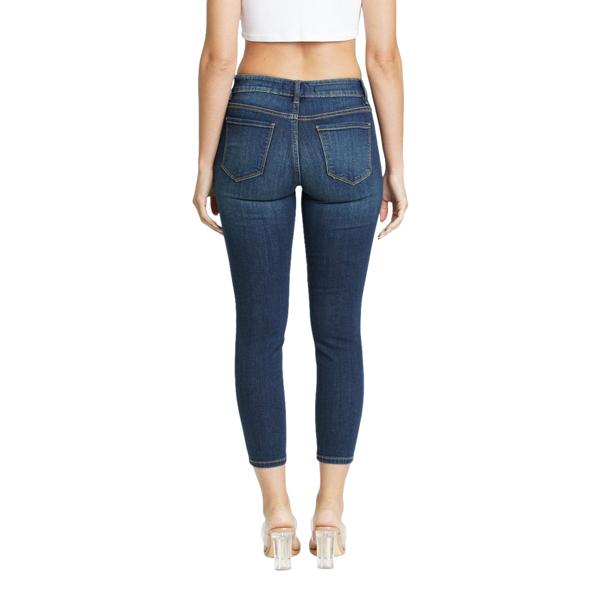 Jude Mid Rise Skinny Jean - Denny's