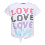 Love X4 Knot Front Tee - Denny's
