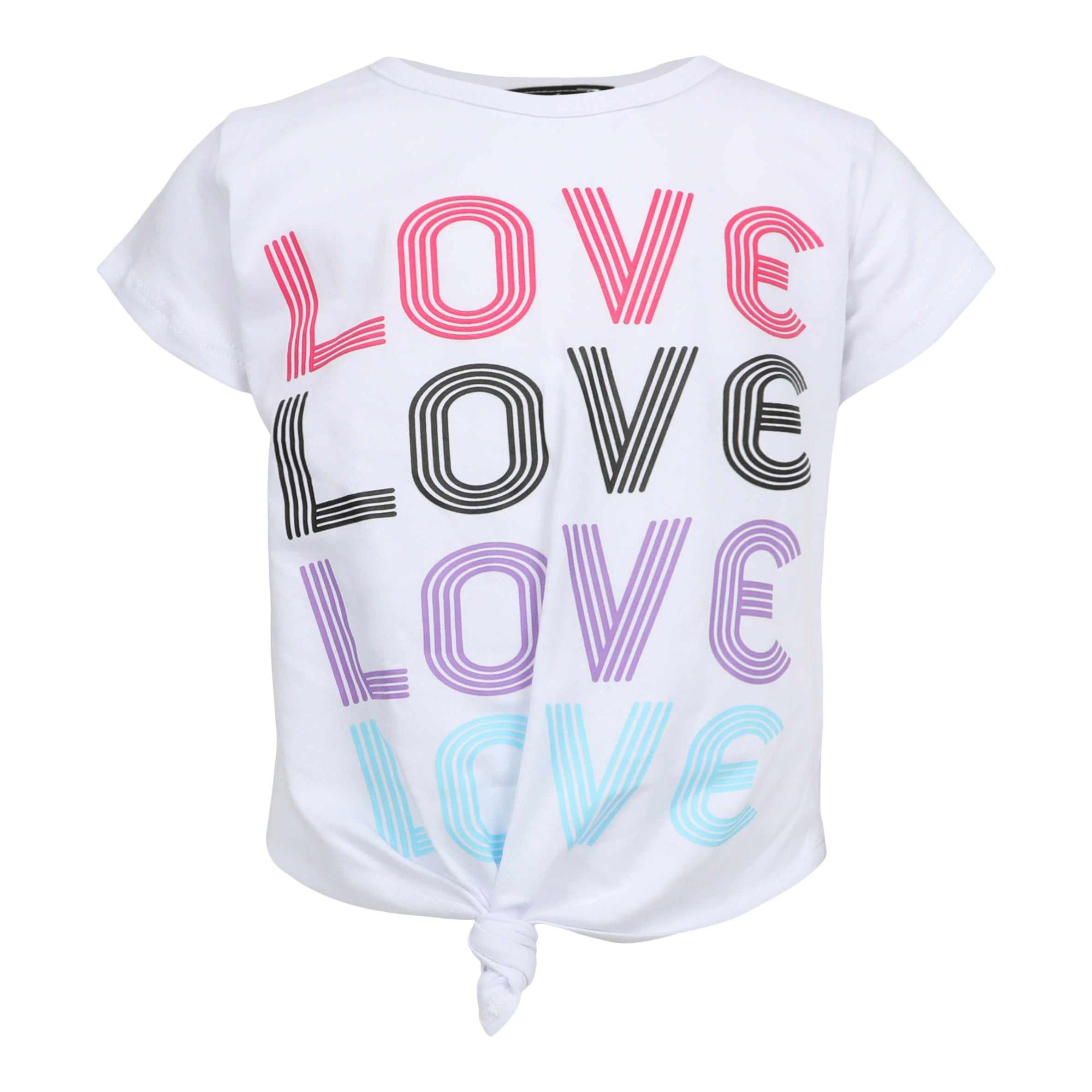 Love X4 Knot Front Tee - Denny's
