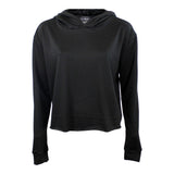 Long Sleeve Cut Off Hoody - Denny's