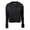Long Sleeve Cut Off Hoody - Denny's