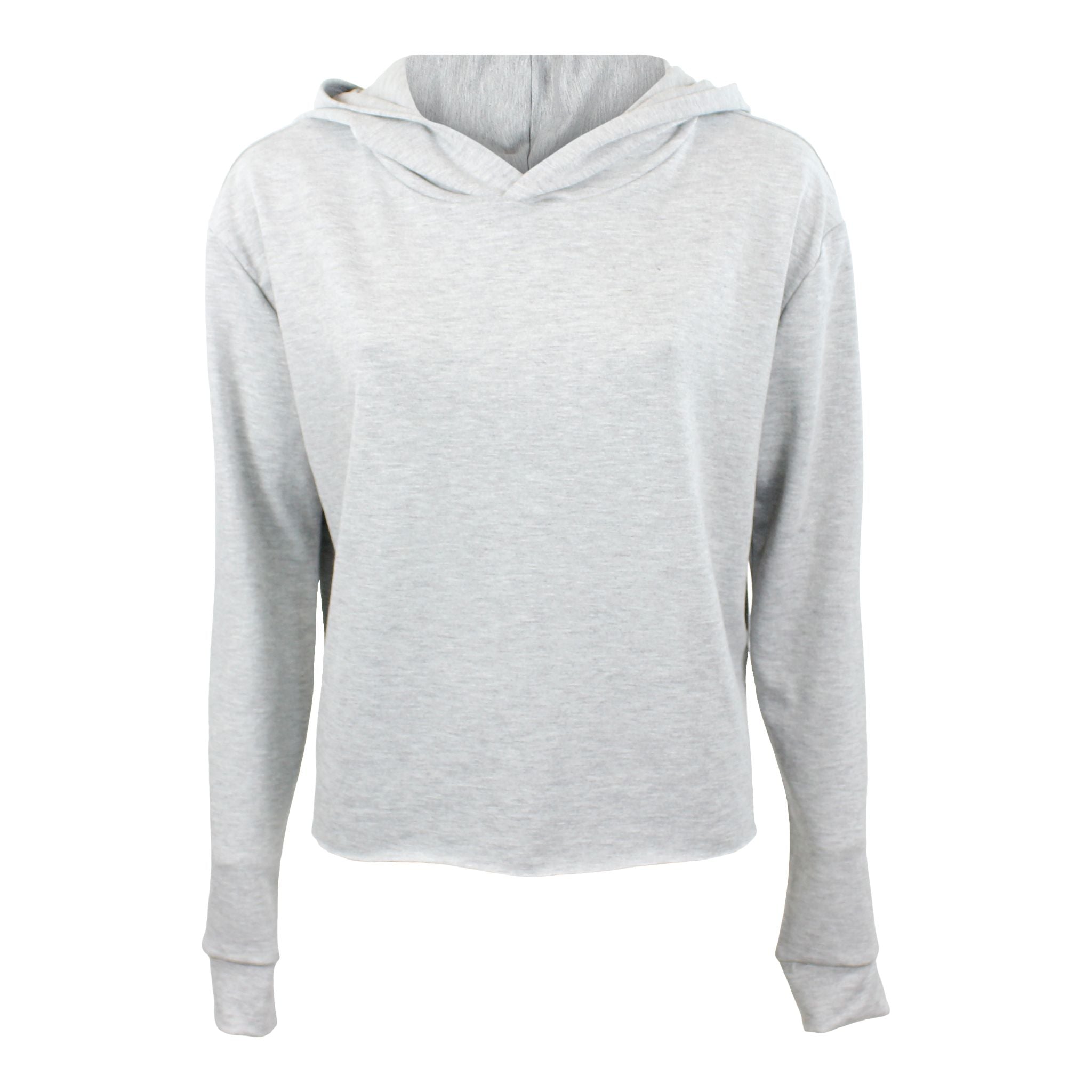 Long Sleeve Cut Off Hoody - Denny's