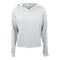 Long Sleeve Cut Off Hoody - Denny's