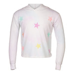 Allover Pastel Star Hoodie - Denny's