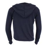 French Terry Long Sleeve Hoody with Gold Foil Lip - Denny's
