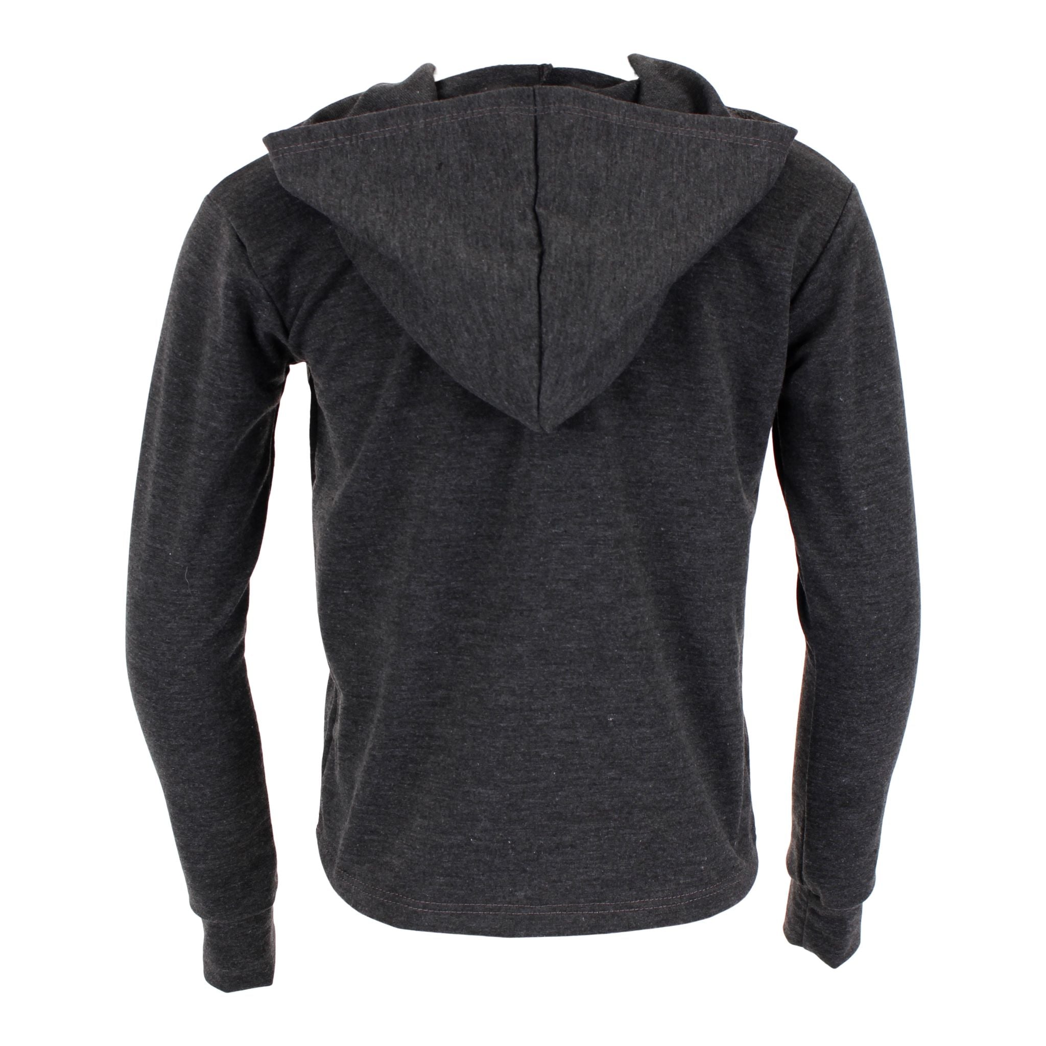 French Terry Long Sleeve Hoody with Neon Bolt - Denny's