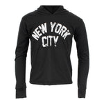 French Terry Long Sleeve Hoody with New York City - Denny's