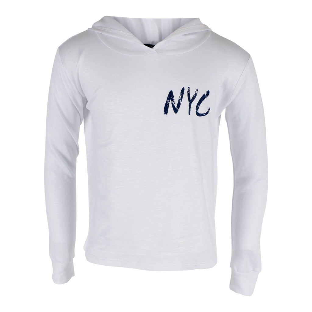 Long Sleeve Hoody with NYC & Heart Rainbow - Denny's
