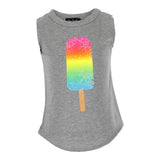Knot Front Tank with Ice Cream Pop - Denny's