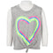 Knot Front Tank With Neon Heart - Denny's
