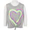 Knot Front Tank With Neon Heart - Denny's