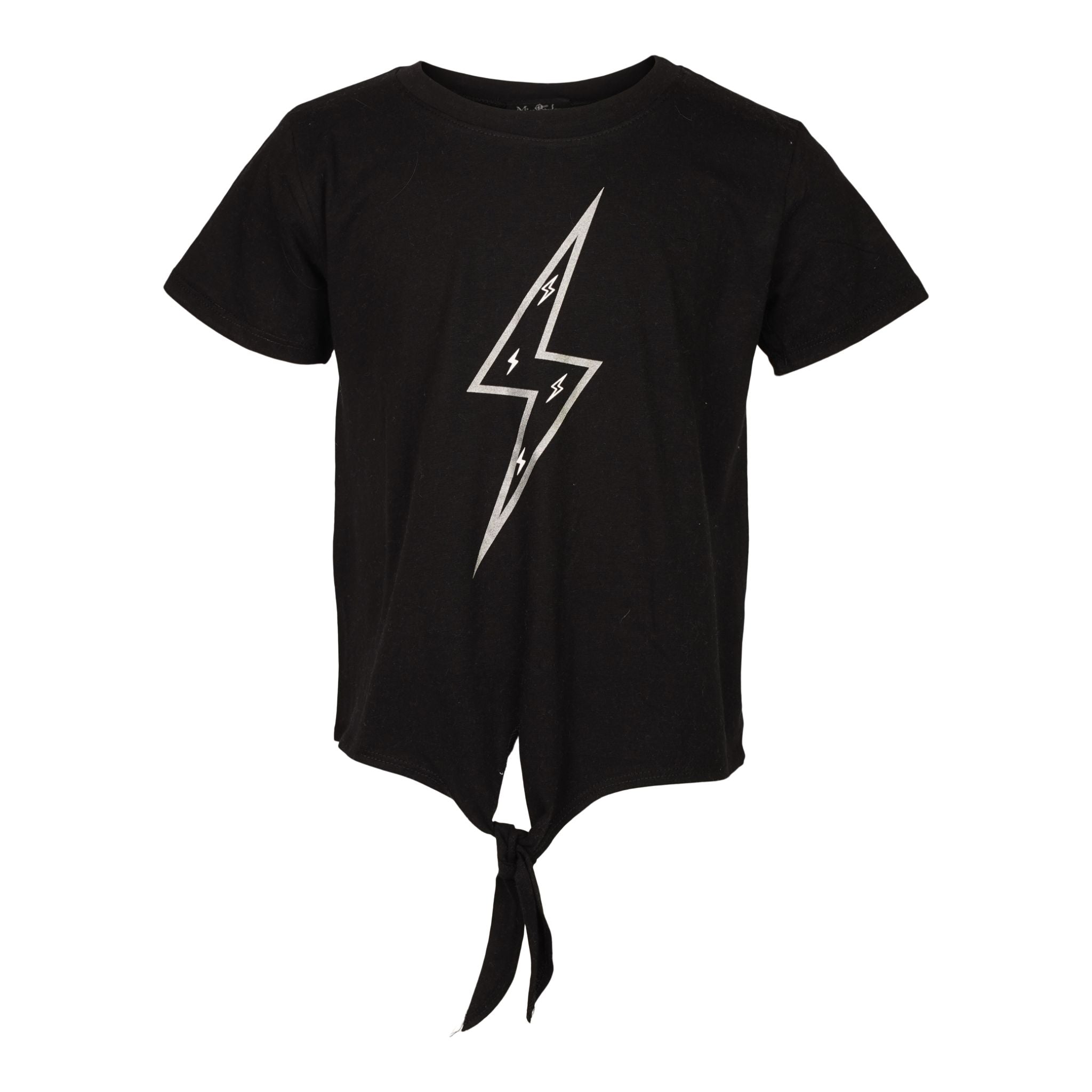 Bolt With Mini Bolts Tie Waist Tee - Denny's