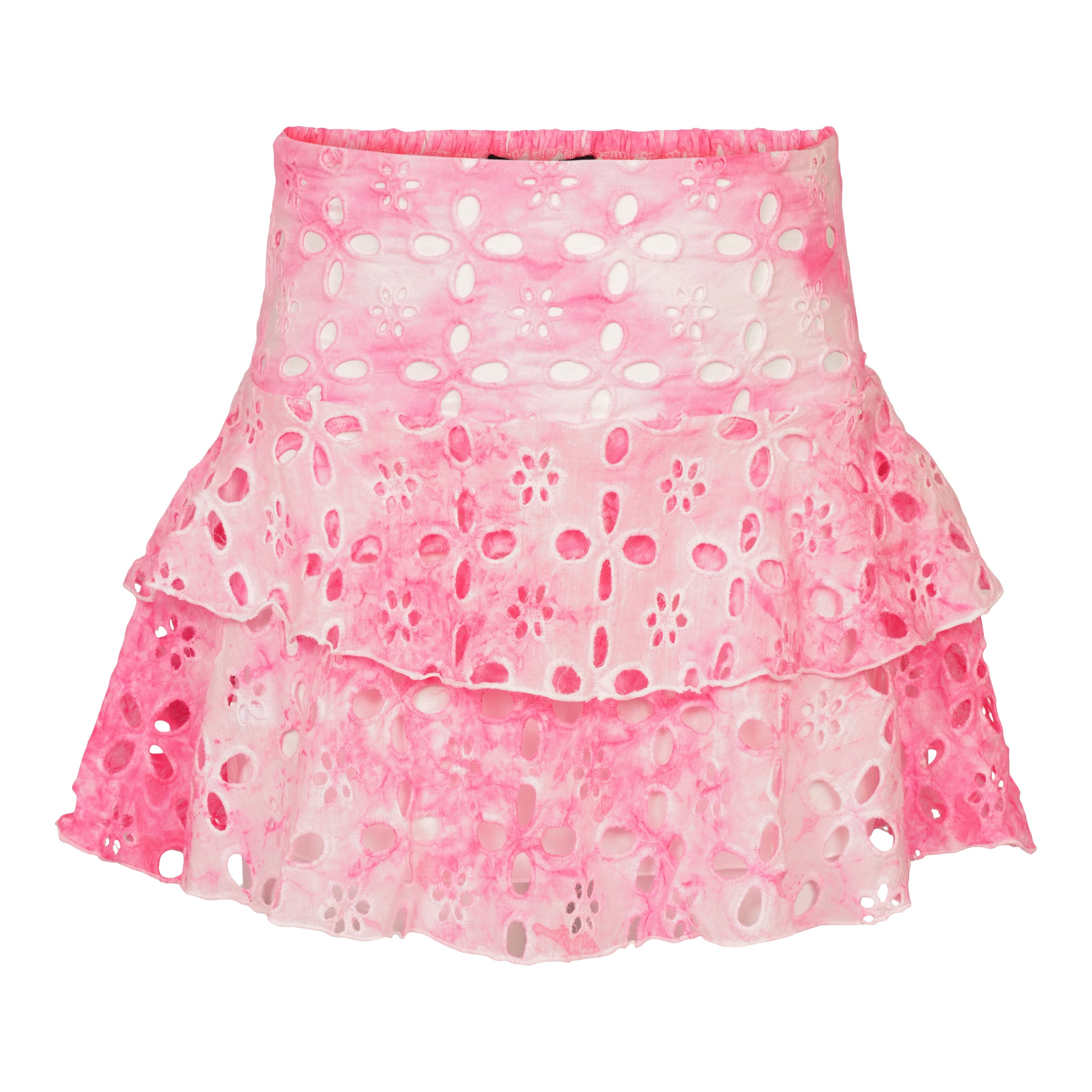 Tie Dye Eyelet Skirt - Denny's