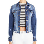 Distressed Denim Jacket - Denny's
