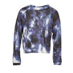 Electric Blue Tie Dye Crew - Denny's