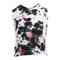 Black / White Tie Dye Tank Neon Stars - Denny's