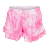 Tie Dye Ruffle Short - Denny's