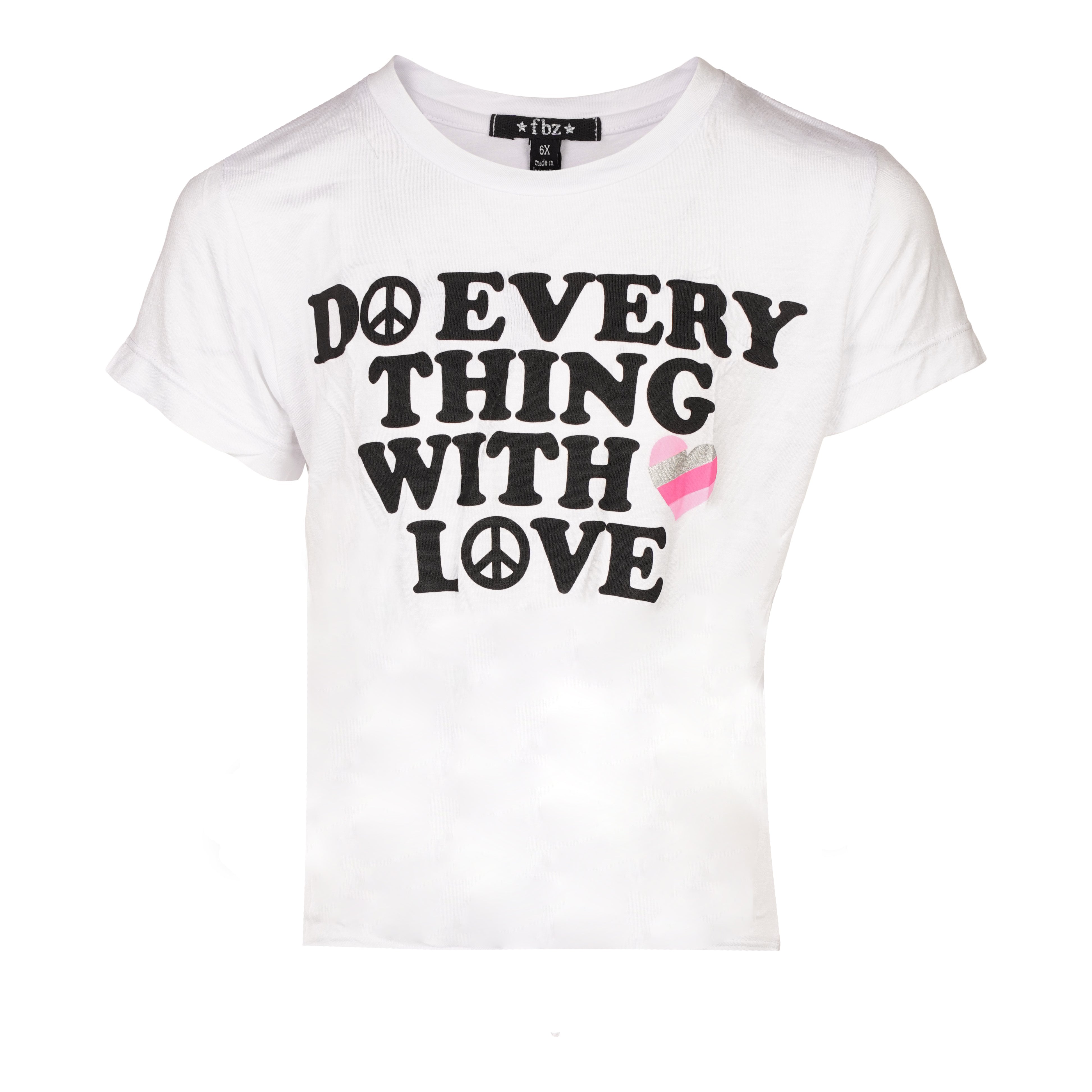 2 Piece Do All Things Tee & Ruffle Tie Dye Short Set - Denny's