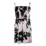Smocked Top Dress Tie Dye w Neon Stars - Denny's