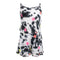 Ruffle Bottom Romper Tie Dye with Neon Stars - Denny's