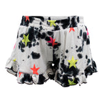 Ruffle Short w Neon Stars - Denny's