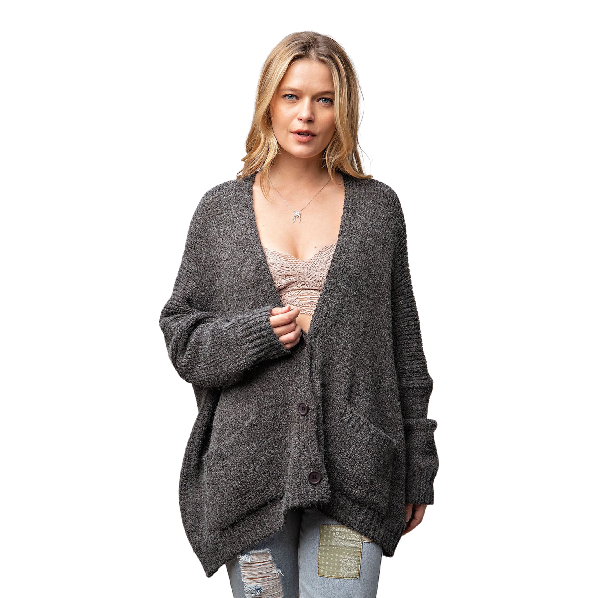 Oversized Cardigan - Denny's