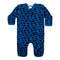 Cobalt Multi Stars Footie - Denny's