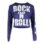 Long Sleeve Rock N Roll Crew - Denny's