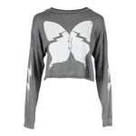 Long Sleeve Butterfly Crew - Denny's