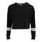 Long Sleeve Cut Off Varsity French Terry Crew - Denny's