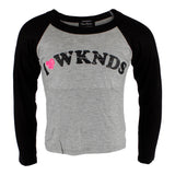 Colorblock Crop Top with I Heart Weekends - Denny's