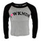 Colorblock Crop Top with I Heart Weekends - Denny's