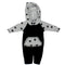 Hoody Coverall Star Fleece Kangaroo Pocket - Denny's