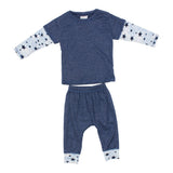 2pc Set 2fer Denim with Star Sleeves - Denny's
