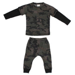 Two Piece Set Shirt/Top with Char Camo Sleeve - Denny's
