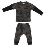 Two Piece Set Shirt/Top with Char Camo Sleeve - Denny's