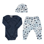 3 Piece Take Home Set with Shirt/Denim Pant/Hat Star - Denny's