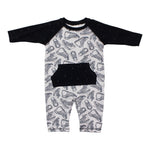 Coverall Sneaker Kangaroo Pocket and Arms Splatter - Denny's