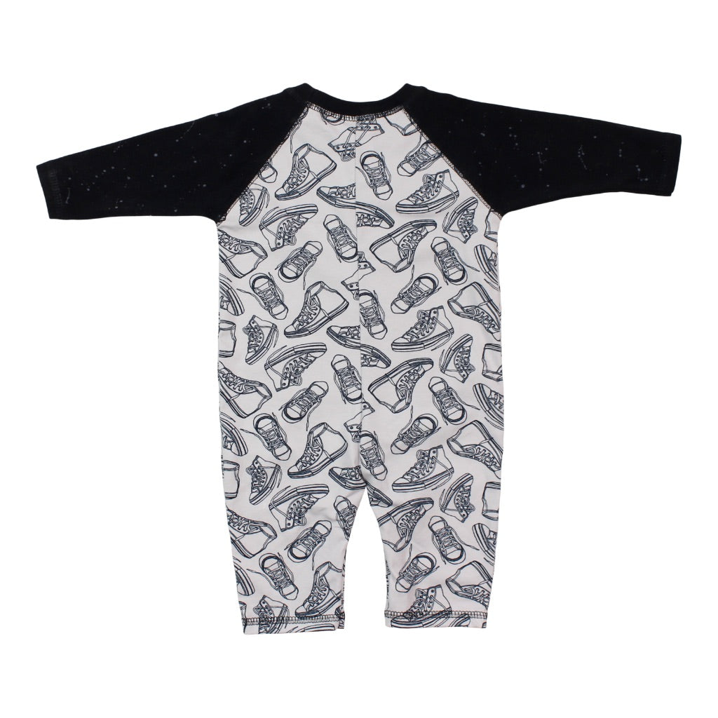 Coverall Sneaker Kangaroo Pocket and Arms Splatter - Denny's