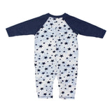 Raglan Coverall Star with Denim Pocket and Sleeves - Denny's