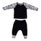 Two Piece Set Raglan with Black Splatter Pant - Denny's
