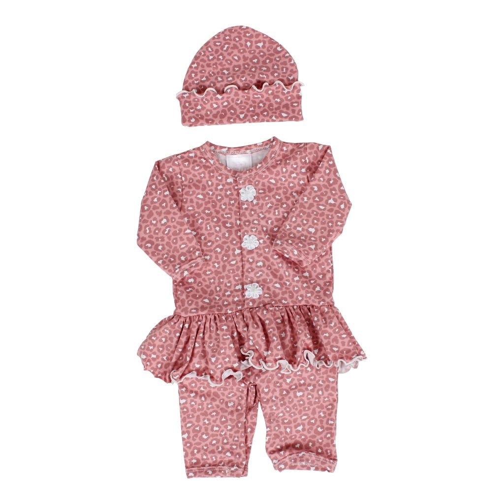 Peplum Coverall with Hat - Denny's