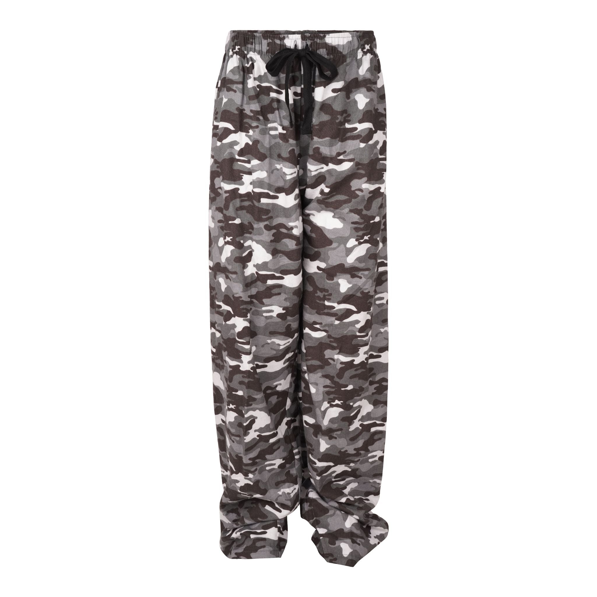 Gry/Camo Adult Flannel Pant - Denny's