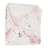 Pink Tie Dye Splatter Blanket - Denny's