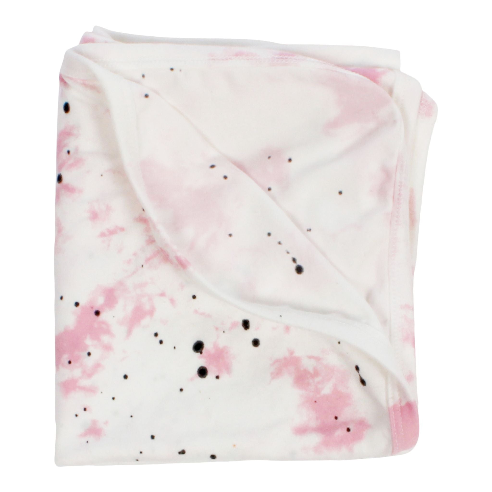 Pink Tie Dye Splatter Blanket - Denny's